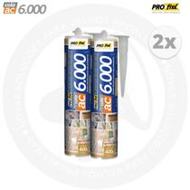 Cola Extra Forte AC6000 para colagem de rodapés, guarnições, arandelas, peças decorativas - 400gr - ZERO TRINCA