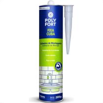 Cola Fixa Cuba Polyfort 285G Aluminio Pulvitec Za027