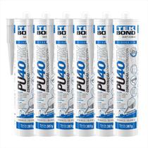 Cola Fixa Cuba Pu 40 Inox Mármore Granito Kit C/6 Und