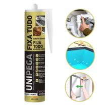 Cola Fixa Tudo Espelho Cuba Madeira 400g Unipega Cola Fixa Tudo Espelho Cuba Madeira 400g Unipega
