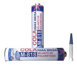 Cola fixação parabrisa tubo aluminio 400gr Cola fixação parabrisa tubo aluminio 400gr