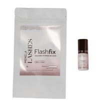 Cola Fixadora Extensão de Cílios Menela Flash Fix Preto Fosco Secagem Rápida