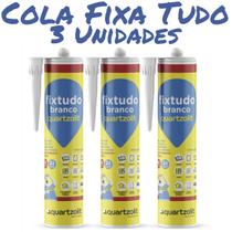 Cola Fixtudo Branca Cola Embaixo D'agua Quartzolit 400g Cola Fixtudo Branca Cola Embaixo D'agua Quartzolit 400g