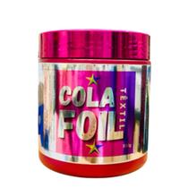 Cola Foil pote 500 gramas pronta para uso em jeans,algodão etc - ORIGINAL
