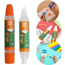 Cola Gel De Precisão 2 Bicos 30gr Atóxica Leo E Leo Cola Gel De Precisão 2 Bicos 30gr Atóxica Leo E Leo