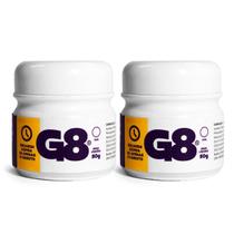 Cola Gel Mega Fita Adesiva G8 Termo Ativada Marrom 50G Cola Gel Mega Fita Adesiva G8 Termo Ativada Marrom 50G