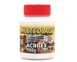 Cola Gel Multcolage 120g Acriclex