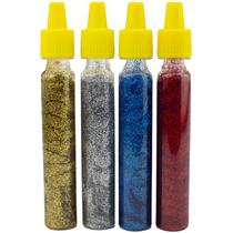 Cola glitter Acrilex 15 g 4 unidades Cola glitter Acrilex 15 g 4 unidades