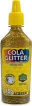 Cola glitter acrilex ouro