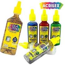 Cola Glitter Azul 23 Gramas Acrilex