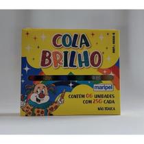 Cola Glitter Brilho C/6 Unidades 25grs - Maripel