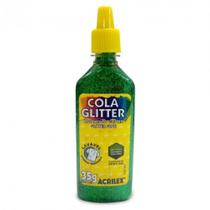 Cola glitter dz/cor verde acrilex 29120206 Cola glitter dz/cor verde acrilex 29120206