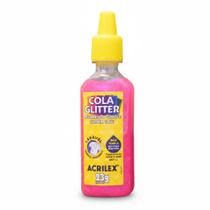Cola Glitter Pink 23 g - Acrilex