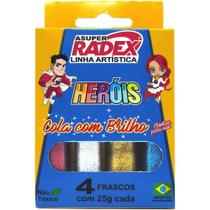Cola Glitter Radex 04 Cores
