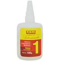 Cola instantânea 100g baixa viscosidade Tek Bond Cola instantânea 100g baixa viscosidade Tek Bond