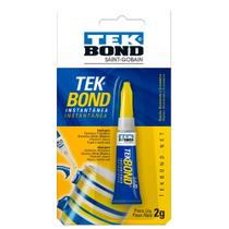 Cola Instantânea 2g multiuso 10611000902 TEKBOND Cola Instantânea 2g multiuso 10611000902 TEKBOND