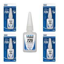 Cola Instantânea Adesiva Tek Bond 725 Multi Uso 20g 5 peças Cola Instantânea Adesiva Tek Bond 725 Multi Uso 20g 5 peças