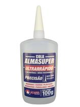 Cola Instantânea Almasuper Bico Fino 100g 24un Cola Instantânea Almasuper Bico Fino 100g 24un