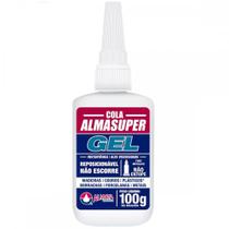 Cola Instantanea Almasuper Gel Nao Entope Alta Viscosidade 100G