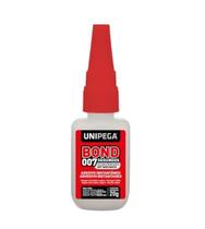 Cola Instantânea Bond 007 20g Unipega Cola Instantânea Bond 007 20g Unipega