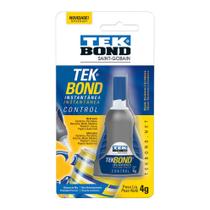 Cola Instantânea Control - 4g - Tekbond UNICA Cola Instantânea Control - 4g - Tekbond UNICA