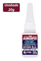 Cola Instantânea Gel 20g Almasuper Multiuso Superficieporosa