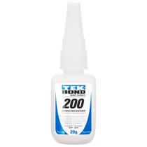 Cola Instantânea Profissional TekBond 200 Alta Viscosidade - 20g