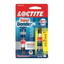 Cola Instantânea Super Bonder Loctite Original Qualidade Alemã - 3G + 1,5 GRAMAS