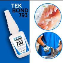 Cola Instantânea Tek Bond 793 20g Acrigel Postiça