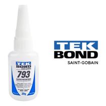 Cola Instantânea Tek Bond 793 20g Super Bond Top Qualidade - Transparente Cola Instantânea Tek Bond 793 20g Super Bond Top Qualidade - Transparente