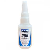 Cola Instantanea Tekbond 200 - Nao Entope - Bico Tipo ''A'' Alta Viscosidade 20G Cola Instantanea Tekbond 200 - Nao Entope - Bico Tipo ''A'' Alta Viscosidade 20G
