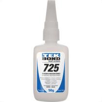 Cola Instantanea Tekbond 725 - Baixa Viscosidade - Bico Tipo ''B'' Mais Fino E Preciso 50G