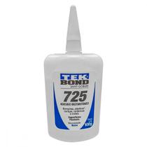 Cola Instantanea Tekbond 725 - Baixa Viscosidade - Bico Tipo ''B'' Mais Fino Preciso 100G Cola Instantanea Tekbond 725 - Baixa Viscosidade - Bico Tipo ''B'' Mais Fino Preciso 100G
