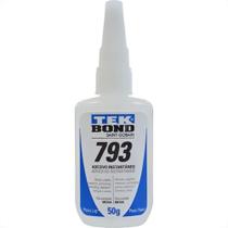 Cola Instantanea Tekbond 793 - Nao Entope - Bico Tipo ''A'' Media Viscosidade 50G Cola Instantanea Tekbond 793 - Nao Entope - Bico Tipo ''A'' Media Viscosidade 50G