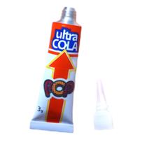 Cola Instantânea Tipo Bonder Ultra Pop 3g Cartela 1 Unid Cor Neutra
