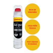 Cola Liquida Acqua 50g Transparente Compactor