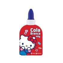 Cola Liquída Branca Escolar Hello Kitty - Leonora