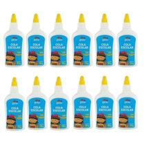 Cola Líquida Branca Escolar New 90g 12 Unidades - Pira Cola Líquida Branca Escolar New 90g 12 Unidades - Pira