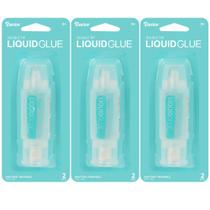 Cola líquida Darice, pacote com 3, 30 ml para montagem de fotos em scrapbooking