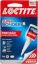 Cola Loctite Super Bonder Precisão, cola universal para reparos precisos, cola instantânea de alta performance, cola mul - Locite