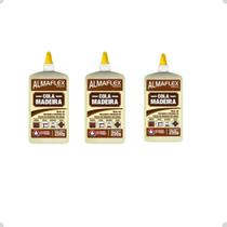 Cola Madeira Almaflex 250grs Kit Com 3 Peças Cola Madeira Almaflex 250grs Kit Com 3 Peças