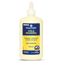 Cola Madeira Amarela 250g Polyfort - Pulvitec