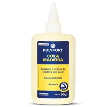 Cola Madeira Amarela 90g Polyfort - Pulvitec