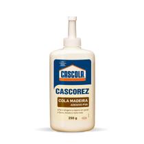 Cola madeira Cascorez 250g, para colagens e reparos em geral Cola madeira Cascorez 250g, para colagens e reparos em geral