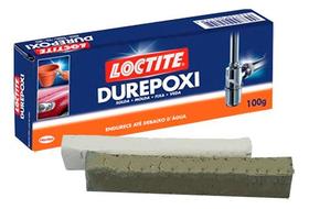 Cola Massa Adesiva Durepoxi Epóxi Cinza Loctite Henkel 100g Cola Massa Adesiva Durepoxi Epóxi Cinza Loctite Henkel 100g
