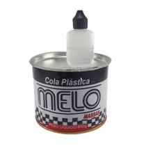 Cola massa plastica 800 gr melo massas - preta Cola massa plastica 800 gr melo massas - preta