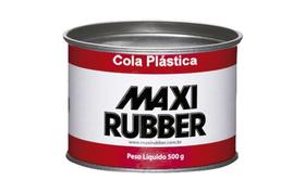 Cola Massa Plastica Maxi Rubber 500G Para Reparos