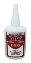 Cola Max Bond 880 Instantânea 100grs 12 Colas