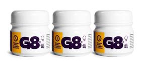 Cola Mega Fita Adesiva G8 Termo Ativada Preta 50Gr- 03 Unid Cola Mega Fita Adesiva G8 Termo Ativada Preta 50Gr- 03 Unid