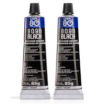 Cola Motor Silicone Forma Junta Black Preto Car80 8098